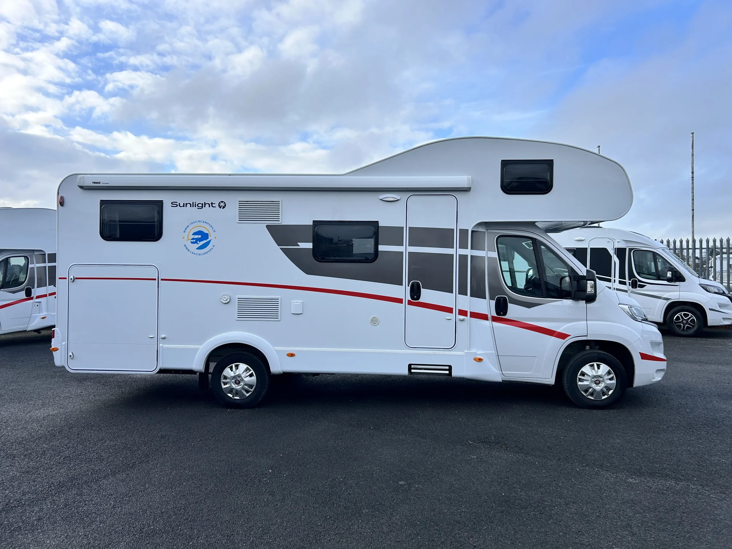 Sunlight A70 campervan exterior